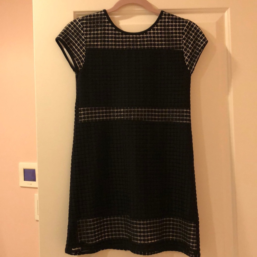 Cute Short T-Shirt Black Dress for Girls